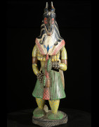 Statue Masque Zamble - Gouro - Côte d'Ivoire