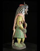 Statue Masque Zamble - Gouro - Côte d'Ivoire