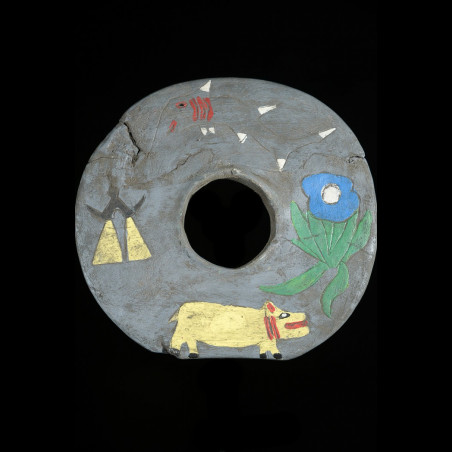 Disques d’oreilles  en os - Massai - Kenya