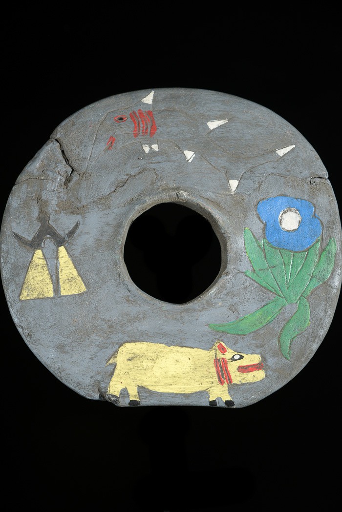 Disque de bras polychrome - Bidjogo - Guinée Bissau
