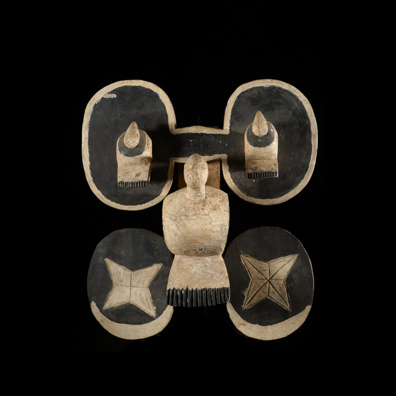 Masque cimier zoomorphe - Bidjogo - Guinée Bissau