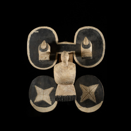Masque cimier zoomorphe - Bidjogo - Guinée Bissau