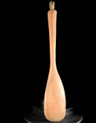 Grande cuillère en bois polychrome - Bidjogo - Guinée Bissau