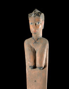Grande cuillère en bois polychrome - Bidjogo - Guinée Bissau