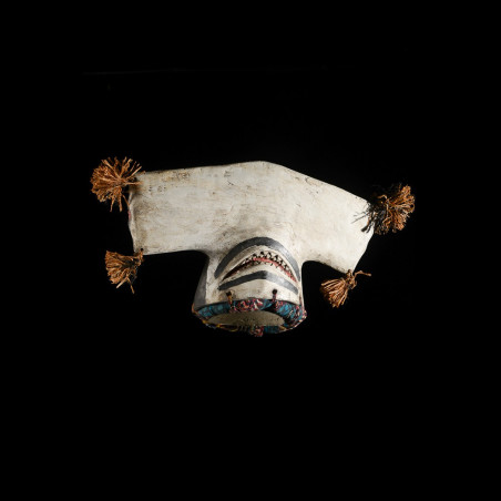 Masque cimier requin-marteau - Bidjogo - Guinée Bissau