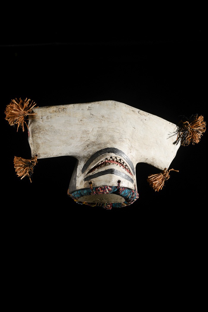 Masque cimier requin-marteau - Bidjogo - Guinée Bissau