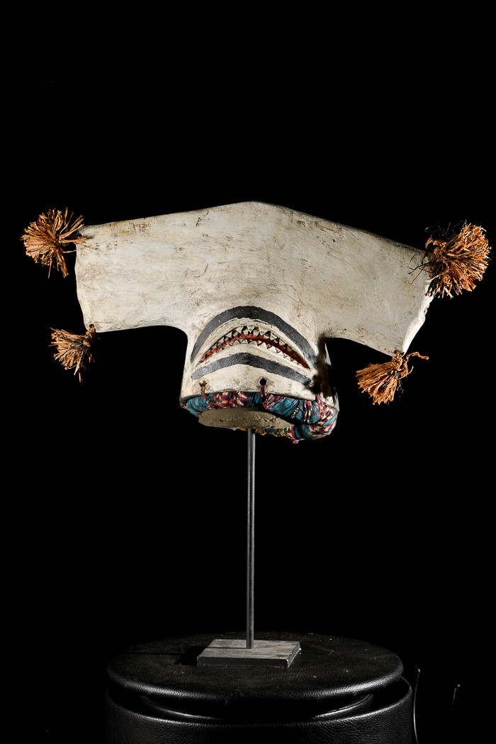 Masque cimier requin-marteau - Bidjogo - Guinée Bissau