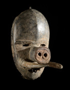 Masque phacochère - Dan / Kran - Liberia / Côte d'Ivoire