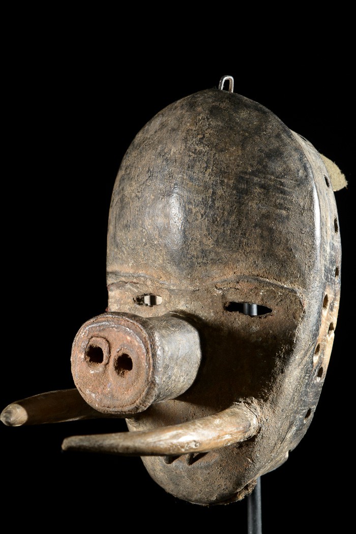 Masque phacochère - Dan / Kran - Liberia / Côte d'Ivoire