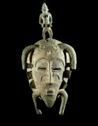 Masque Kpeliye en bronze - Senoufo / Koulfo - Côte d'Ivoire