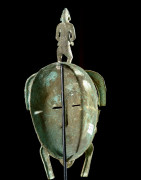 Masque Kpeliye en bronze - Senoufo / Koulfo - Côte d'Ivoire