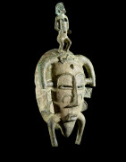Masque Kpeliye en bronze - Senoufo / Koulfo - Côte d'Ivoire
