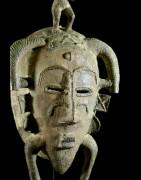 Masque Kpeliye en bronze - Senoufo / Koulfo - Côte d'Ivoire