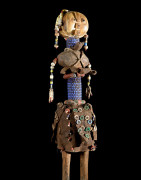 Poupee rituelle perlee - Baggara - Soudan