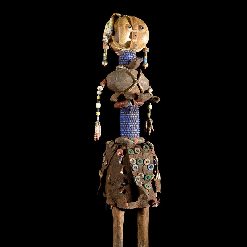 Poupee rituelle perlee - Baggara - Soudan