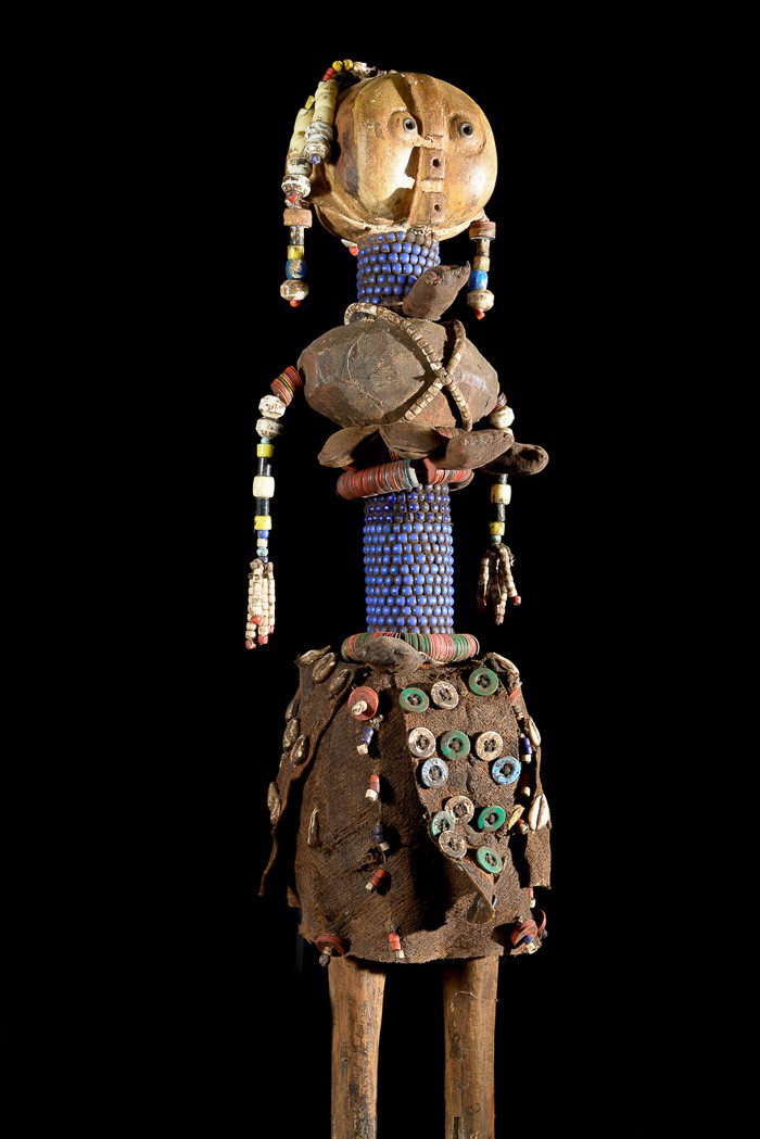Poupée rituelle perlée - Baggara - Soudan