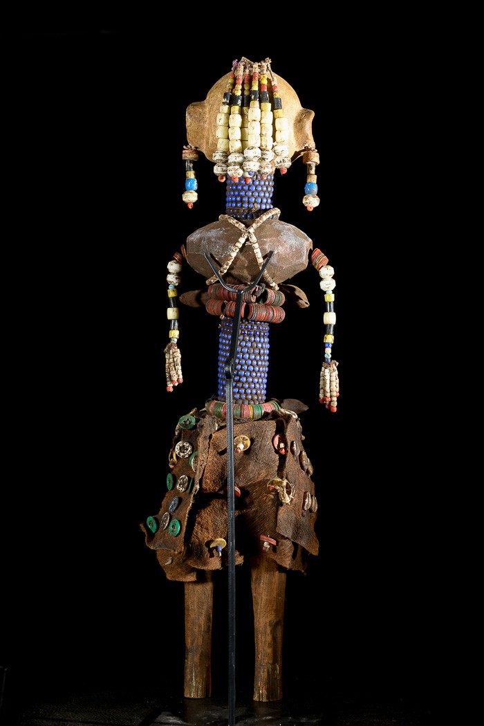 Poupée rituelle perlée - Baggara - Soudan