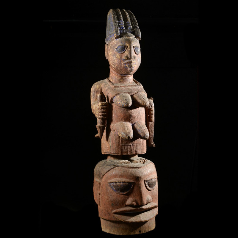 Masque Epa Maternite - Yoruba - Benin - Collection Gabriel Massa