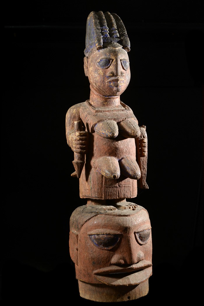 Masque Epa Maternite - Yoruba - Benin - Collection Gabriel Massa