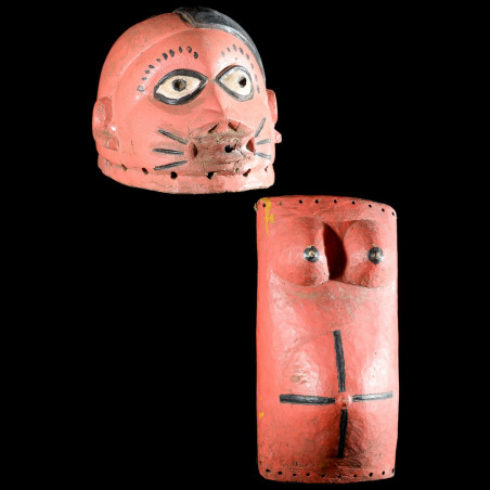 Masque ventre Gelede - Yoruba - Nigeria / Benin