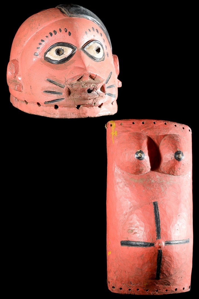 Masque ventre Gelede - Yoruba - Nigeria / Benin
