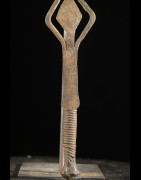 Monnaie primitive en fer noir - Mumuye - Nigeria