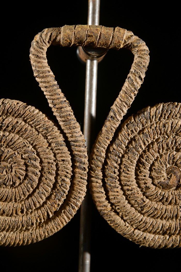 Monnaie primitive en fer noir - Mumuye - Nigeria
