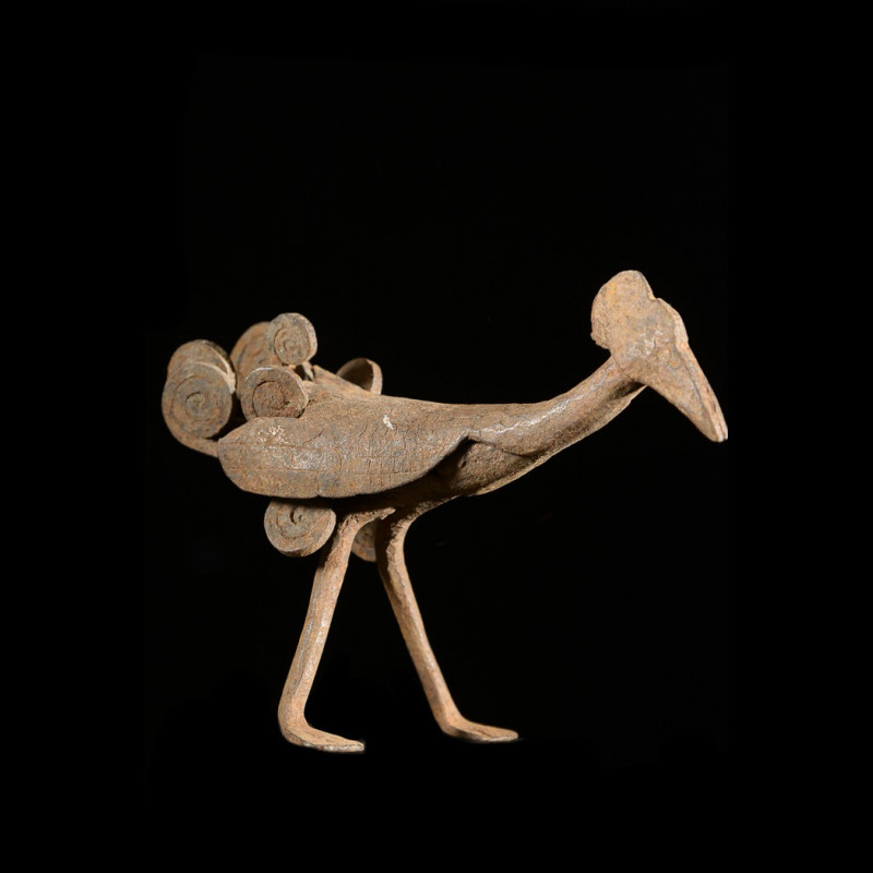 Monnaie primitive en fer noir - Mumuye - Nigeria