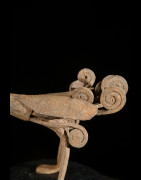 Monnaie primitive en fer noir - Mumuye - Nigeria