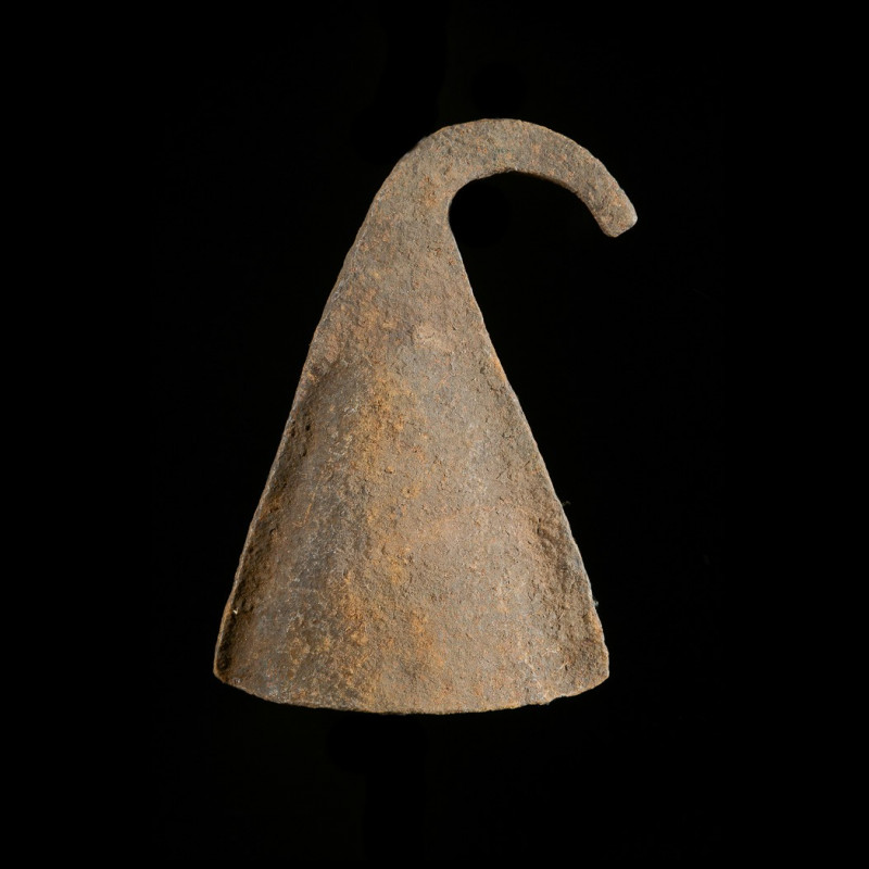 Monnaie primitive en fer noir - Mumuye - Nigeria