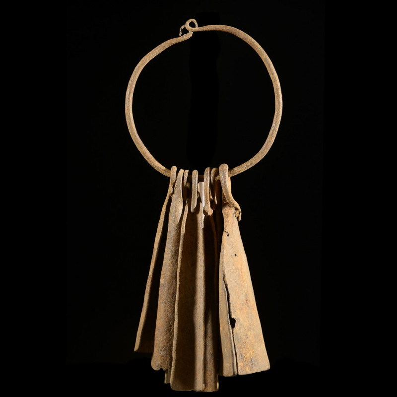 Bracelet en fer noir - Chamba - Nigeria