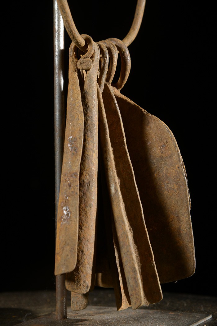 Bracelet en fer noir - Chamba - Nigeria