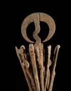 Monnaie primitive en fer noir - Mumuye - Nigeria