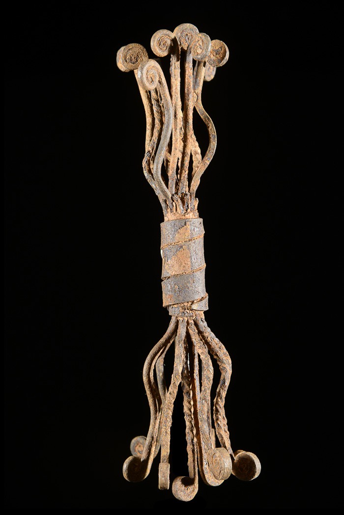 Monnaie primitive en fer noir - Mumuyé - Nigéria