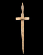 Monnaie primitive en fer noir - Mumuye - Nigeria