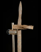 Monnaie primitive en fer noir - Mumuye - Nigeria