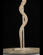 Monnaie primitive en fer noir - Mumuye - Nigeria