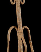 Monnaie primitive en fer noir - Mumuye - Nigeria