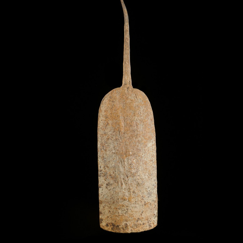 Monnaie primitive en fer noir - Mumuye - Nigeria