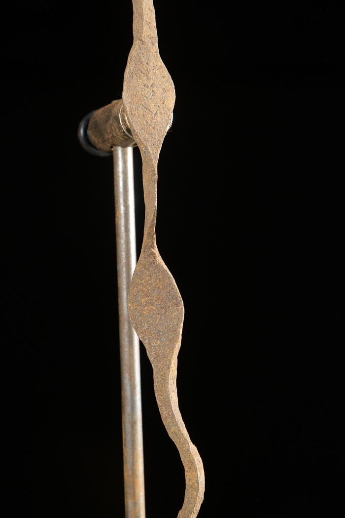 Monnaie primitive en fer noir - Mumuye - Nigeria