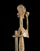 Monnaie primitive en fer noir - Fon - Bénin