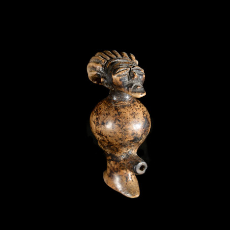 Sifflet en bois - Songye - RDC Zaire - Aerophones