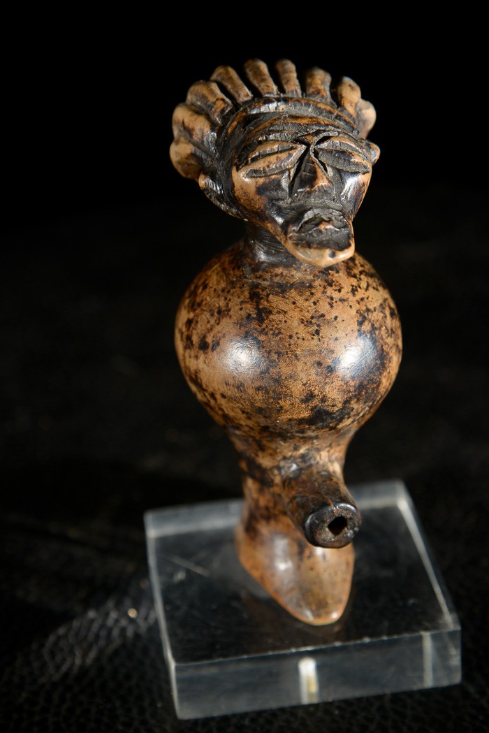 Sifflet en bois - Songye - RDC Zaire - Aerophones