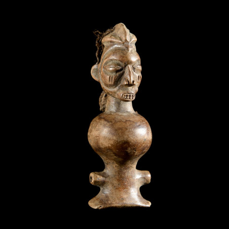 Sifflet en bois - Yaka - RDC Zaire - Aerophones