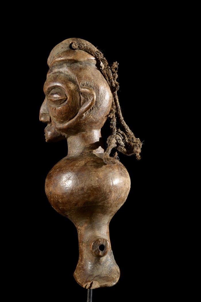 Sifflet en bois - Yaka - RDC Zaire - Aerophones