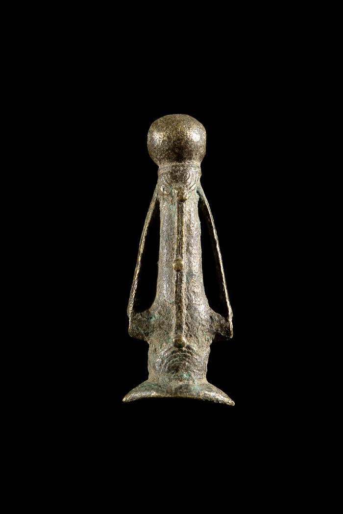 Sifflet en alliage bronzier - Lobi - Burkina Faso