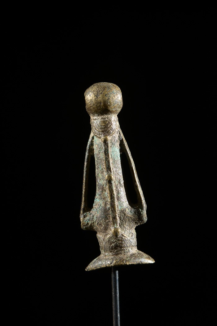 Sifflet en alliage bronzier - Lobi - Burkina Faso