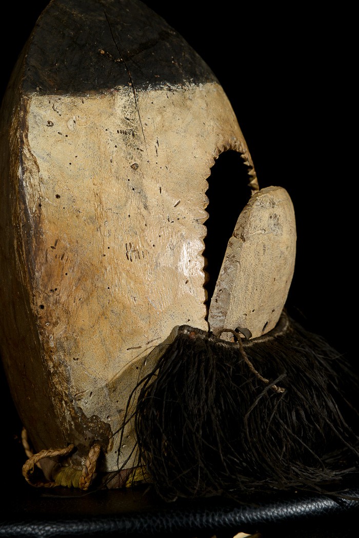 Masque zoomorphe requin - Bidjogo - Guinée Bissau