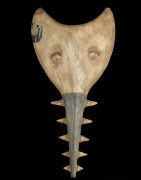 Masque cimier requin-scie - Bidjogo - Guinée Bissau