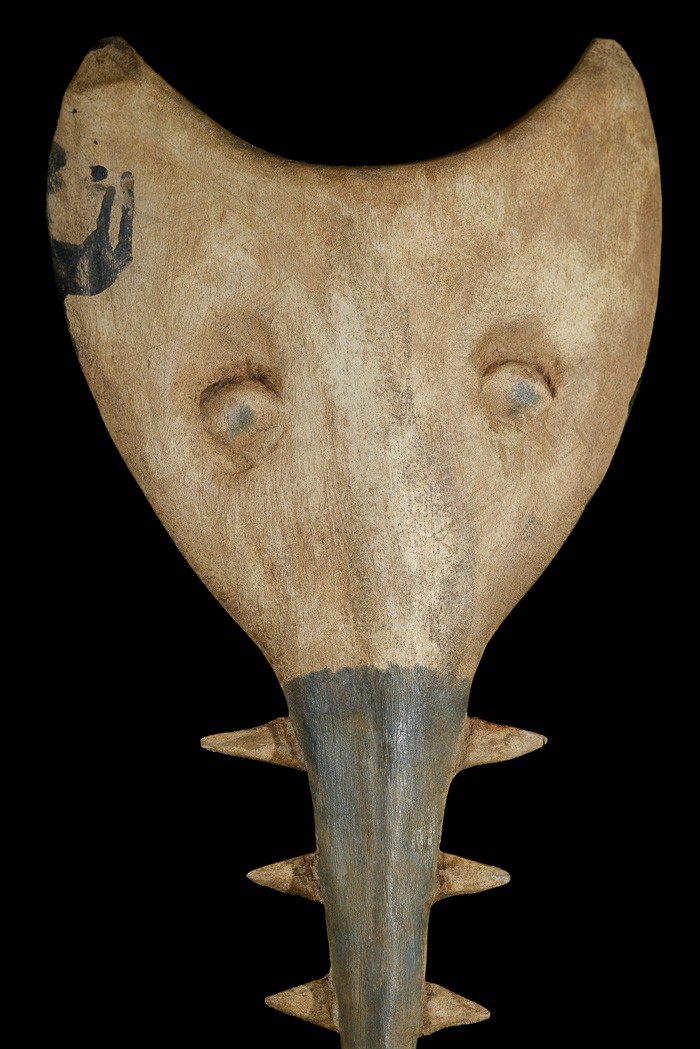 Masque cimier requin-scie - Bidjogo - Guinée Bissau